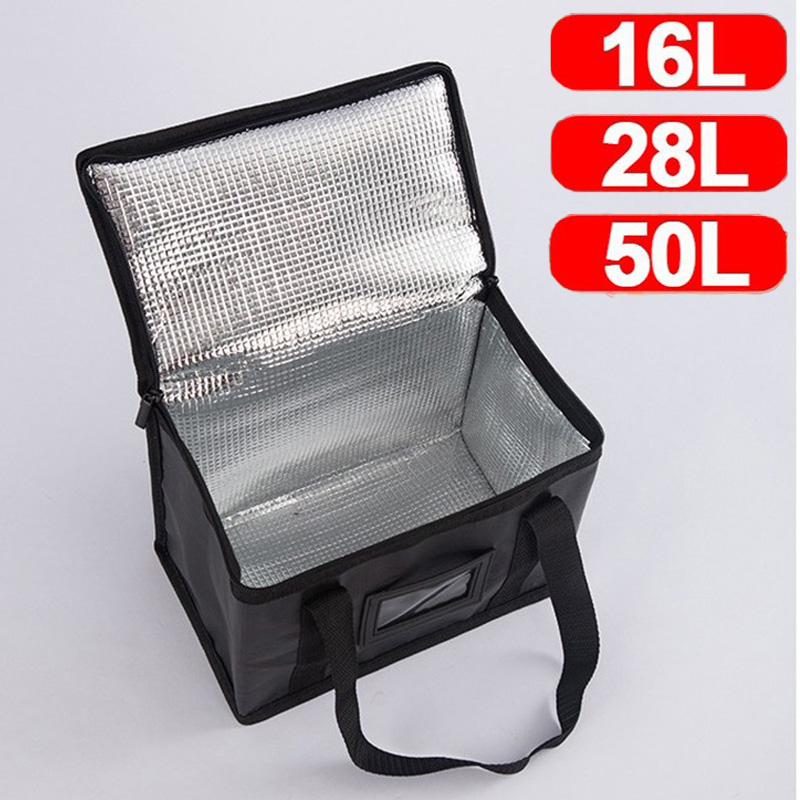 Food Storage Zipper - 1pc Large Insulated Picnic Bags, Thermal