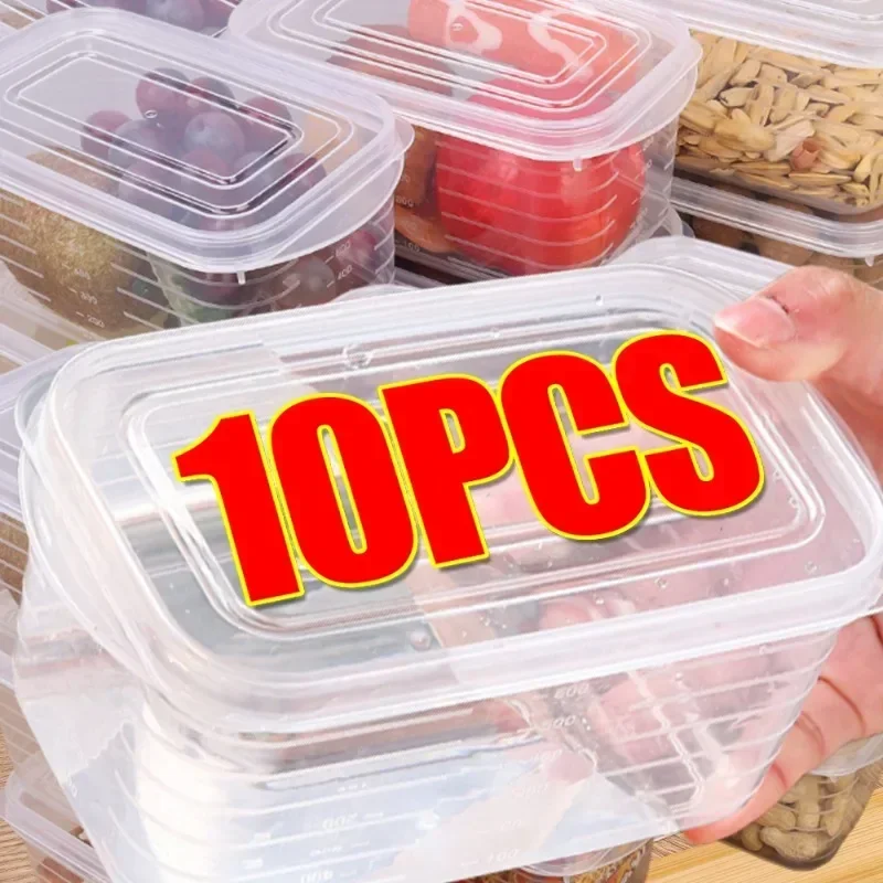Food Storage Vault - 1/10PCS Refrigerator Freeze Meat Box Food