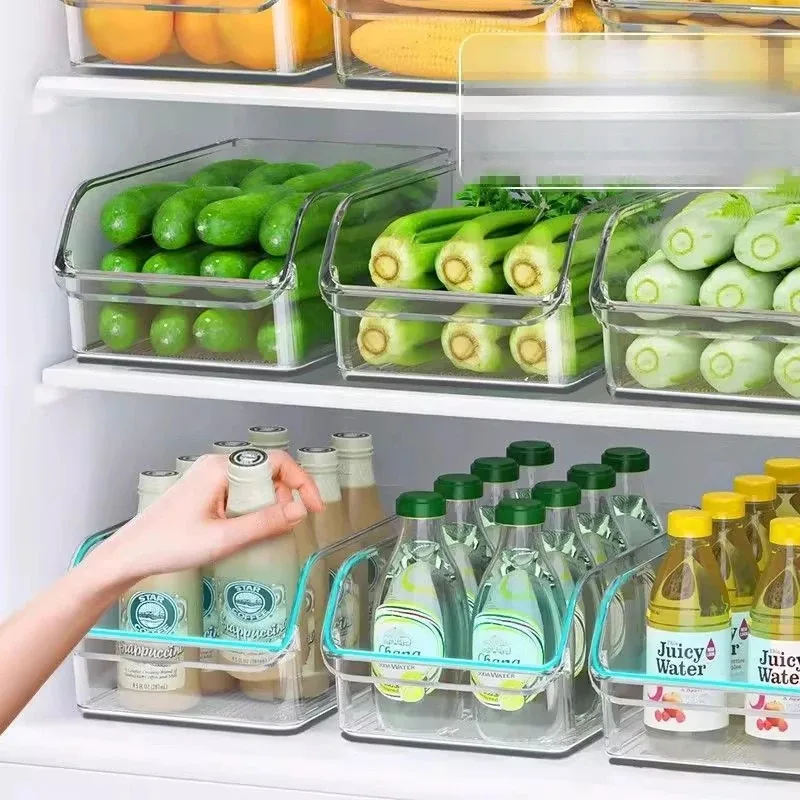 Food Storage Kitchen Cabinet - yes1/2pcs Fridge Organizer Refrigerator Organizer Bins