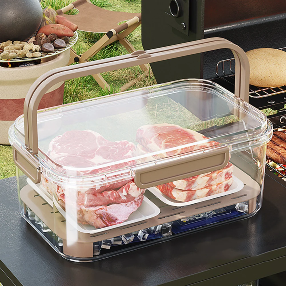 Food Storage Box Set - Portable Food Storage Container Large Capacity