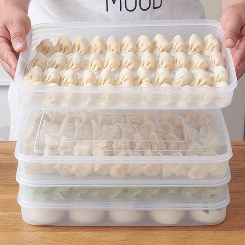 Food Storage Cabinet - New·Kitchen Storage Box Refrigerator Organizer Transparent