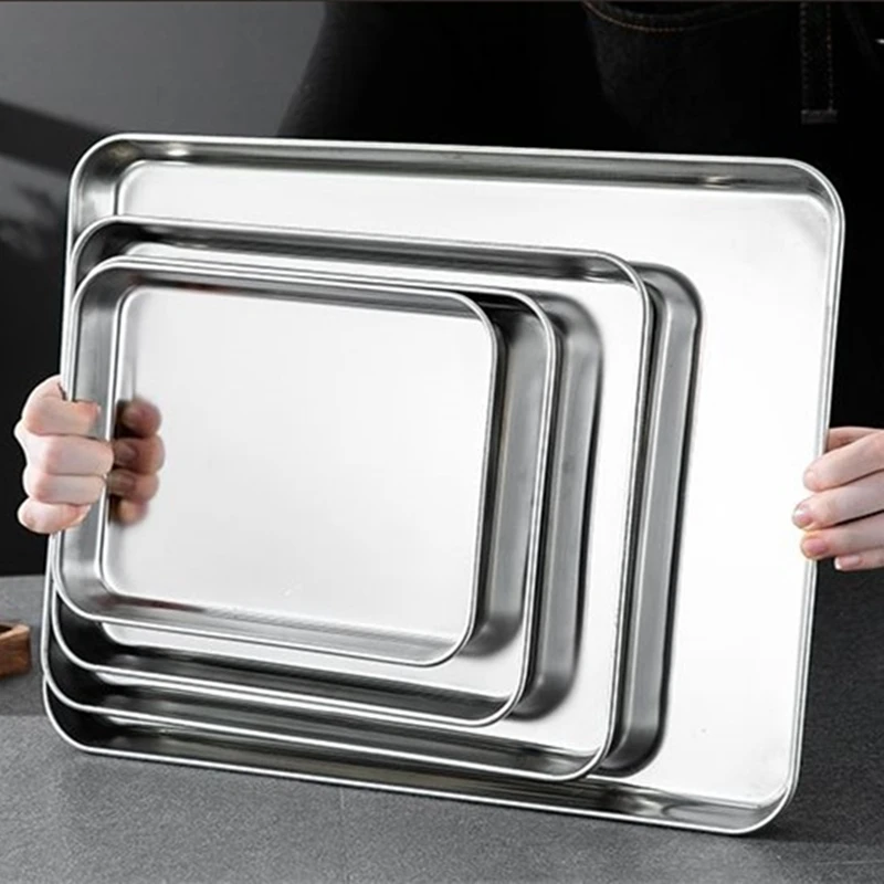 Food Storage In Restaurant - Kitchen Rectangle Stainless Steel Food Storage