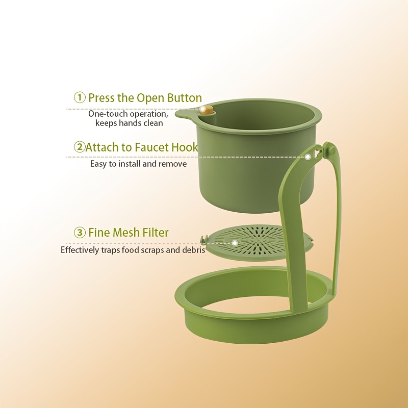1pc Hanging Sink Draining Bask - огляд і ціна Food Storage In Plants