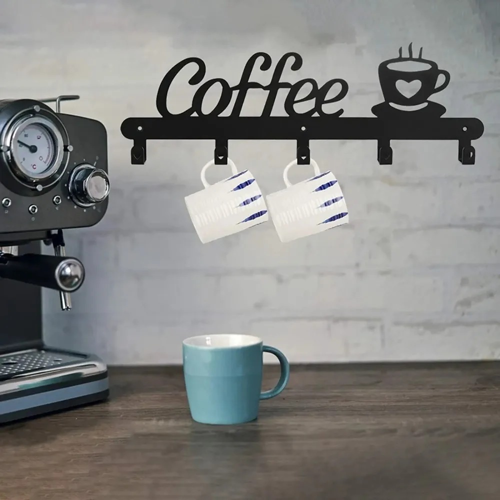 Metal Wall Mounted Coffee Mug  - огляд і ціна Food Storage For Room