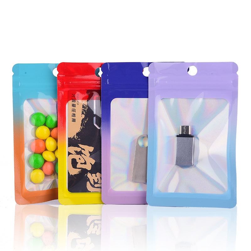 1000Pcs Laser Color Gradient Z - огляд і ціна Food Storage In Mylar Bags