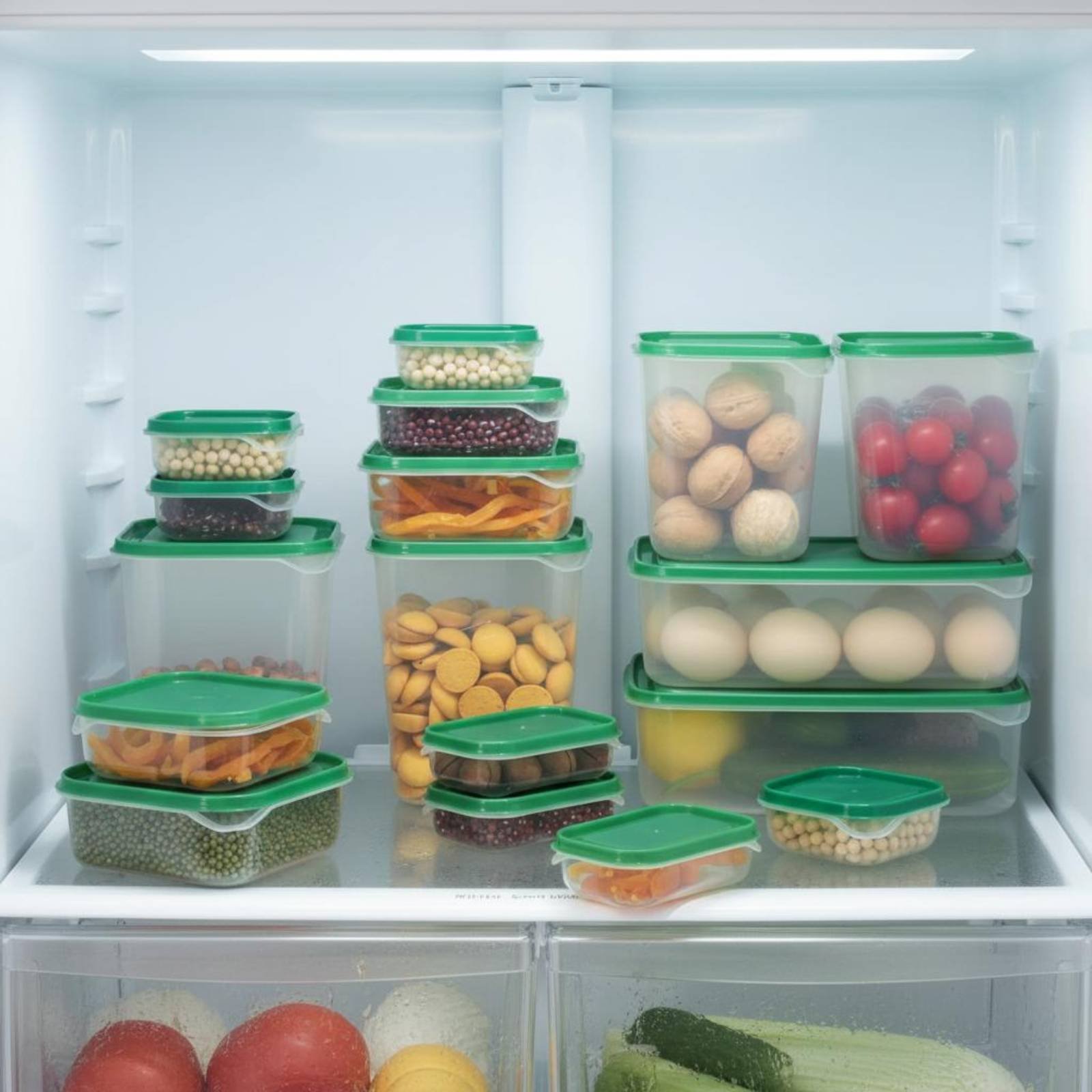 17 Pieces Fridge Storage Box S - огляд і ціна Food Storage Airtight