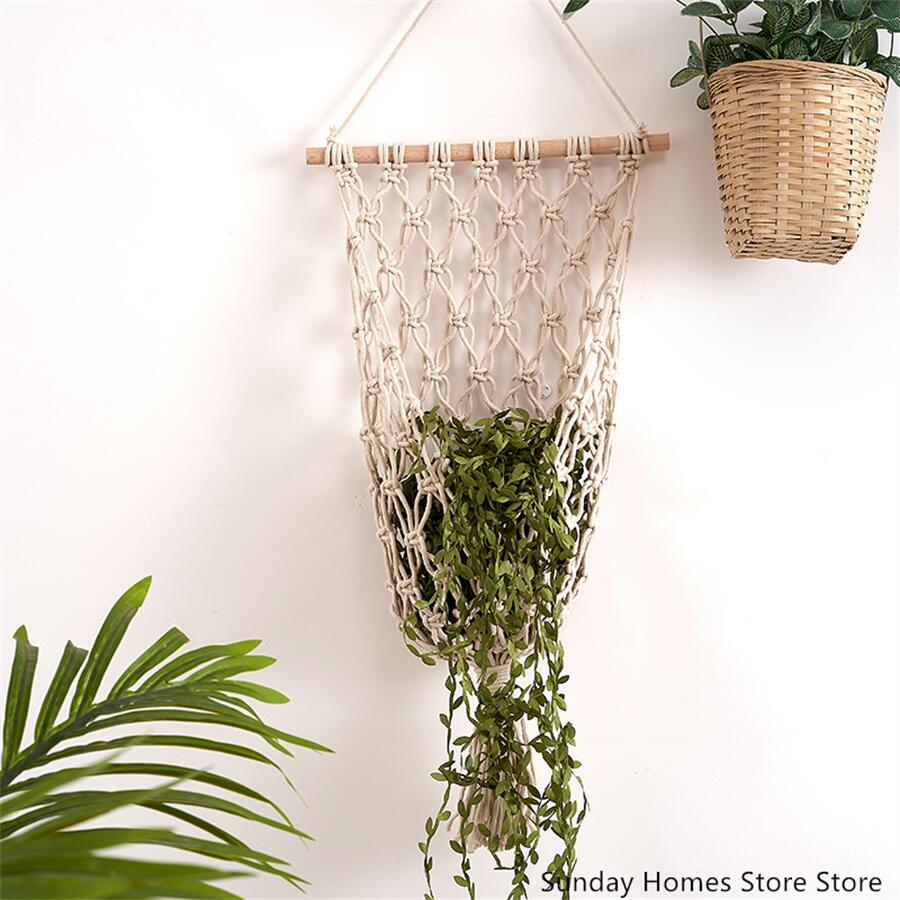 Macrame  Fruit  Storage Basket - огляд і ціна Food Storage Kitchen Cabinet