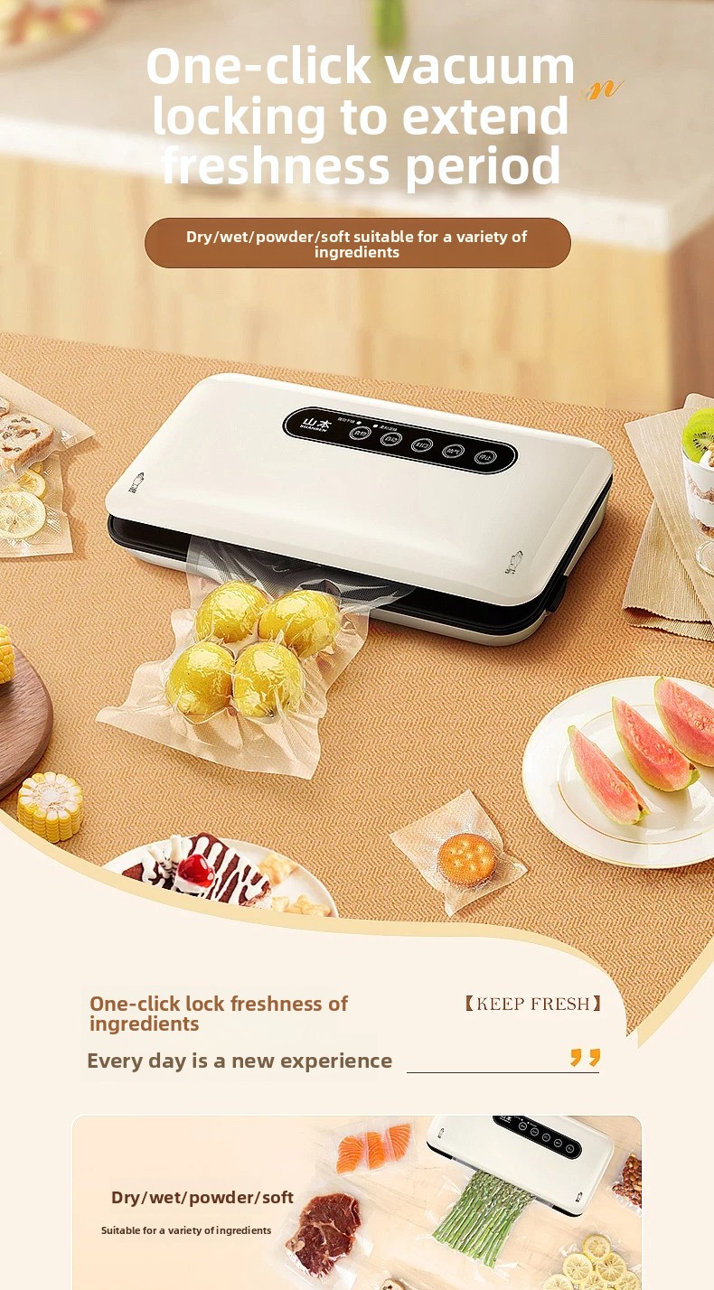 Mini Vacuum Sealer Machine Aut - огляд і ціна Food Storage Vacuum Seal