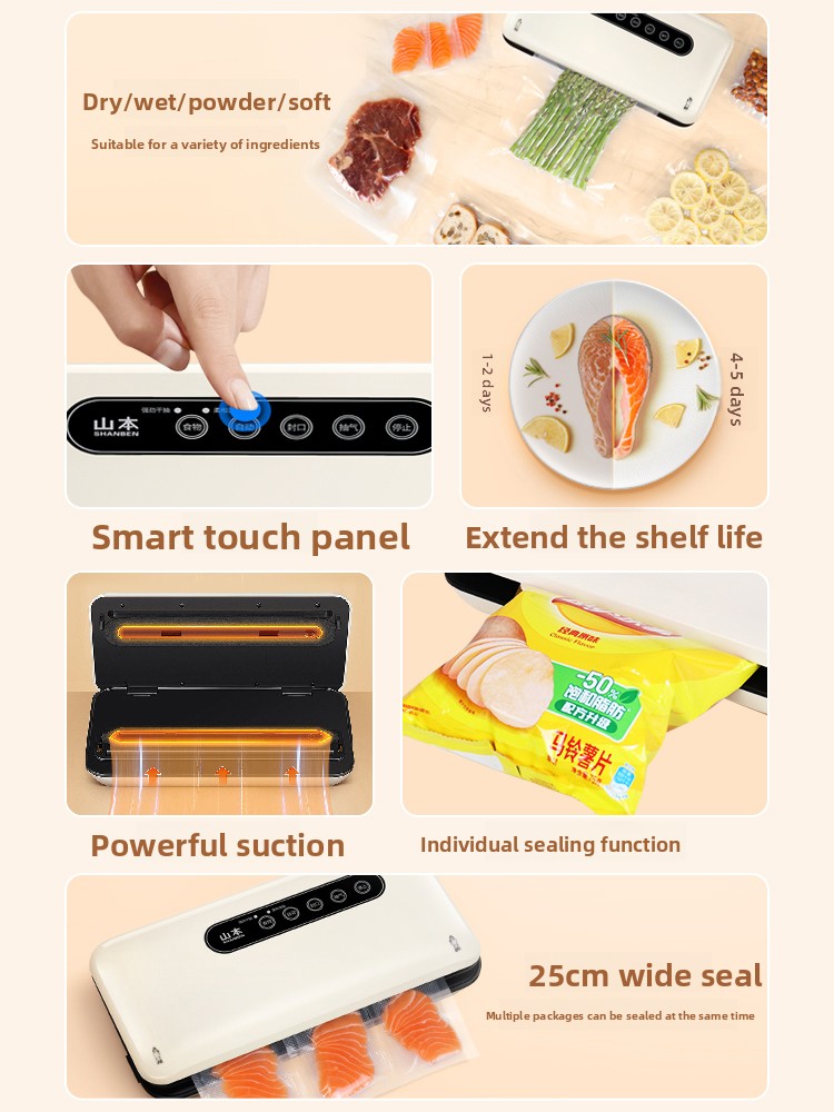 Mini Vacuum Sealer Machine Aut - огляд і ціна Food Storage Vacuum Seal