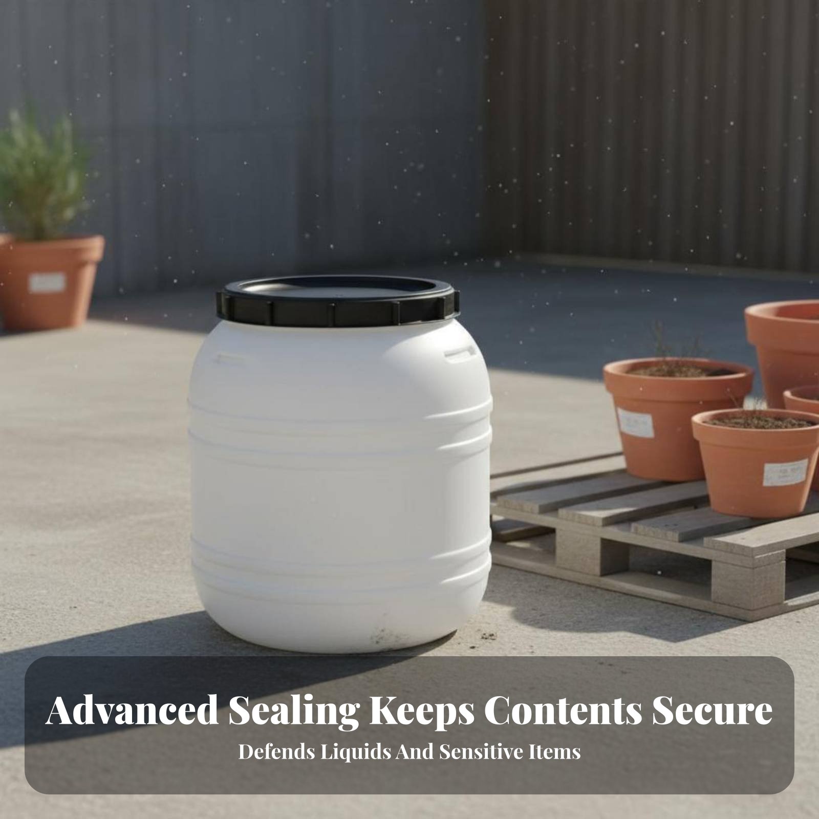 Food Grade Plastic Barrel Airt - огляд і ціна Food Storage Airtight