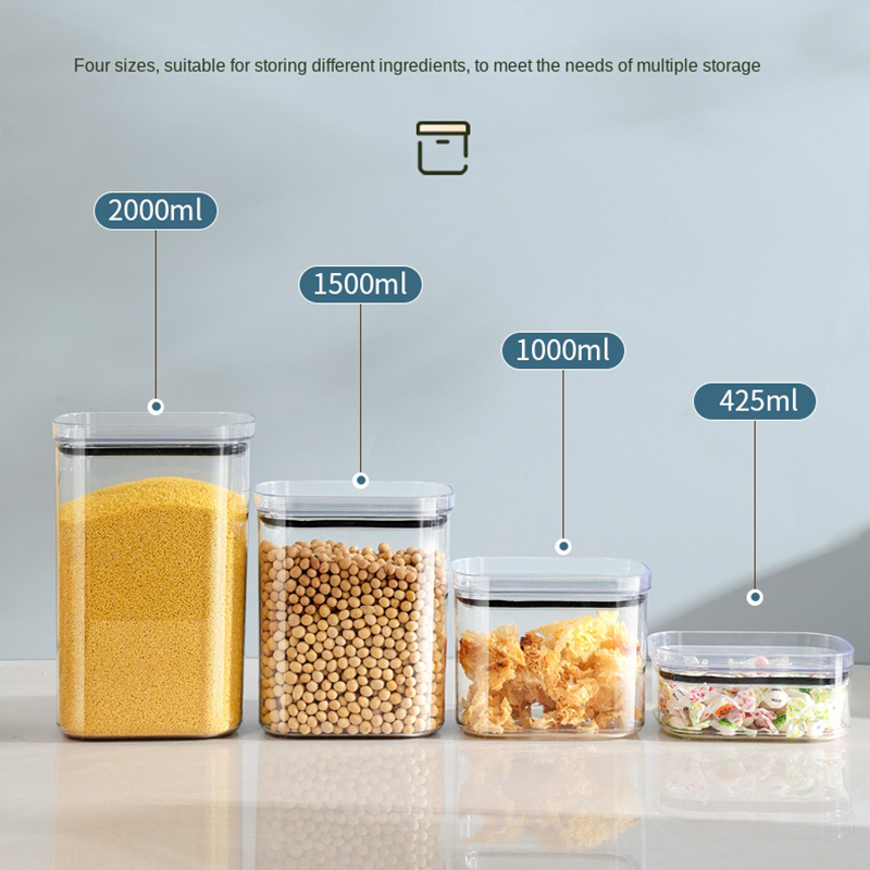 Sealed Jar Kitchen Cabinet Org - огляд і ціна Food Storage Kitchen Cabinet