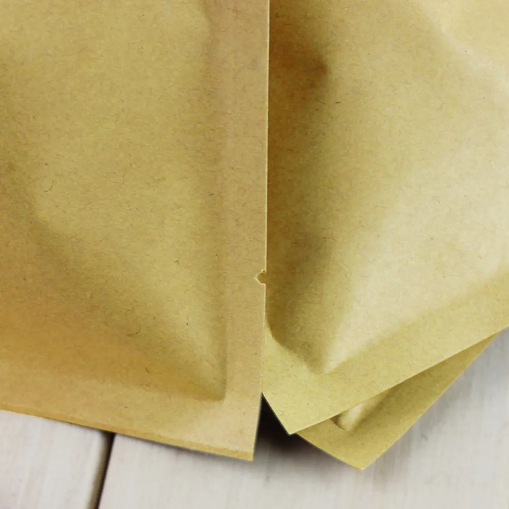 8*12cm Open Top Brown Kraft Pa - огляд і ціна Food Storage In Mylar Bags