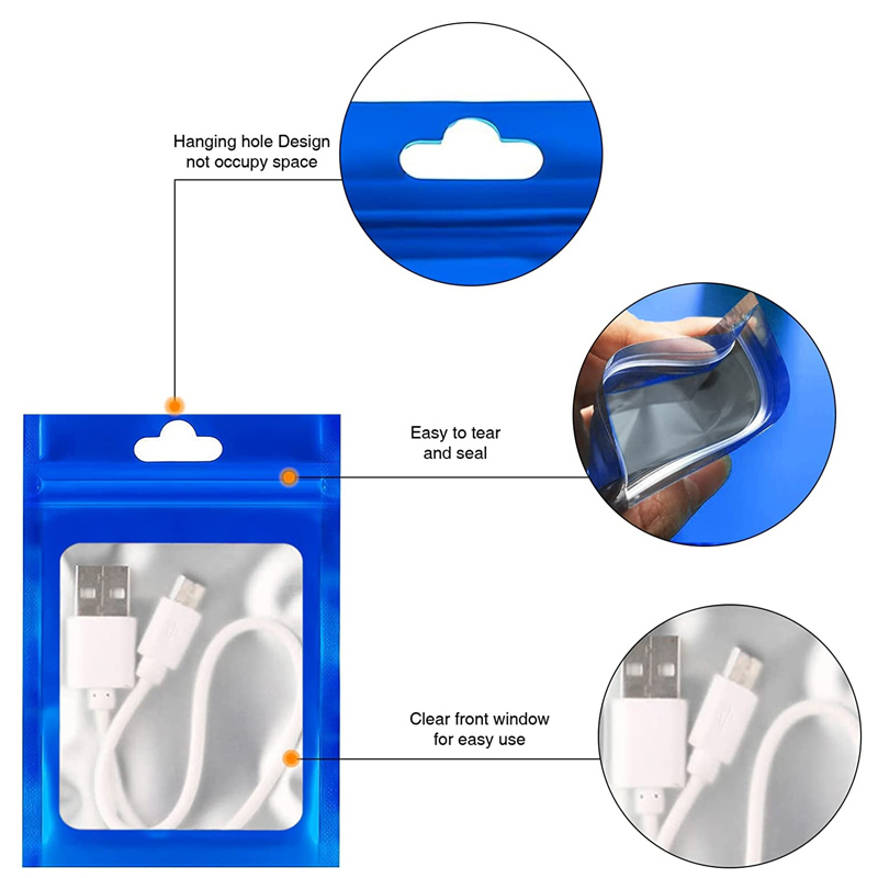 1000Pcs Blue Mylar Bags Reseal - огляд і ціна Food Storage In Mylar Bags
