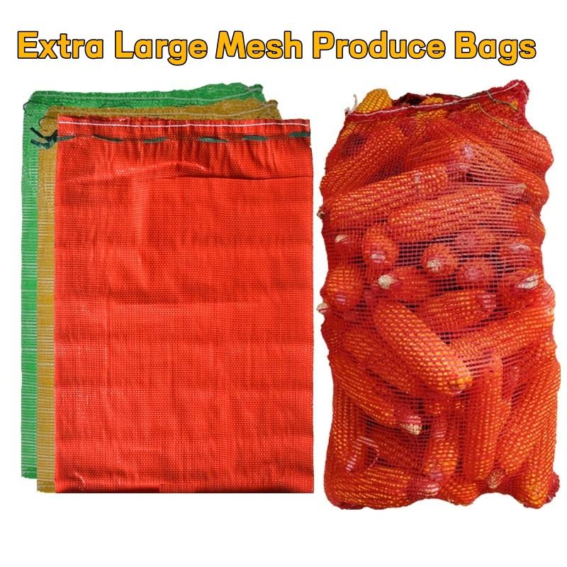 10Pcs Extra Large Reusable Mes - огляд і ціна Produce Bag Reusable Mesh