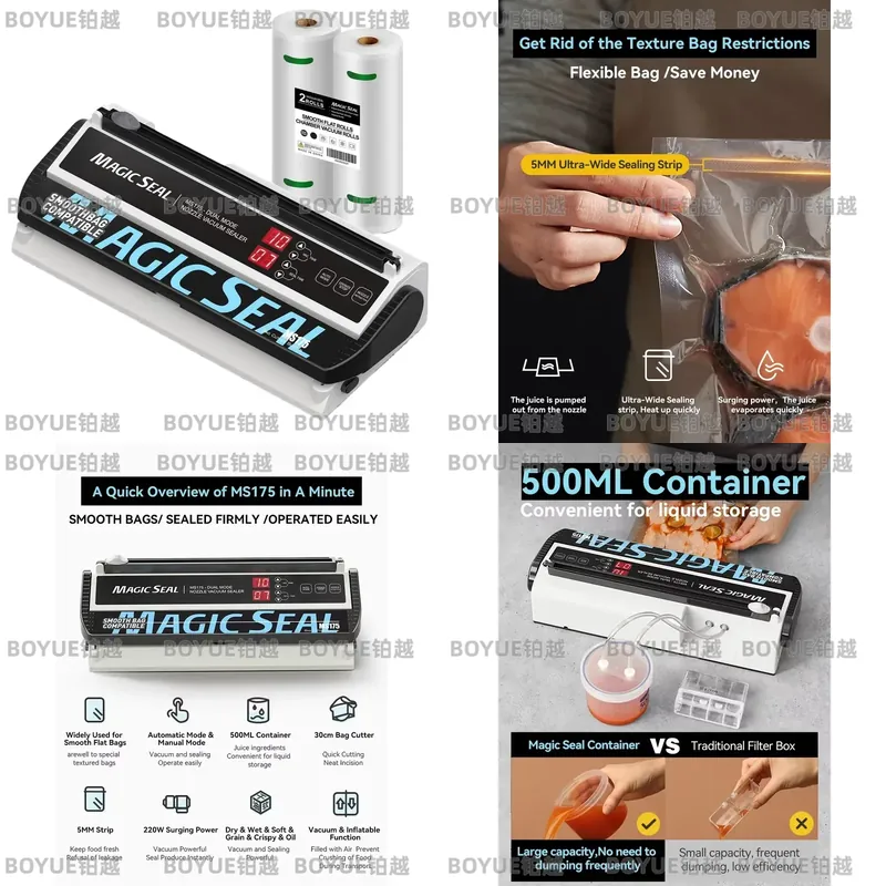 Automatic Vacuum Sealer for Fo - огляд і ціна Food Storage In Mylar Bags