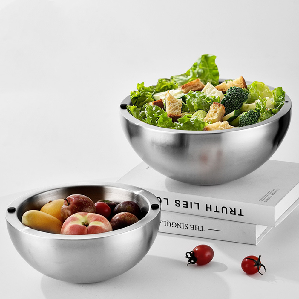 304 Thickened Salad Mixing Bow - огляд і ціна Food Storage Hot