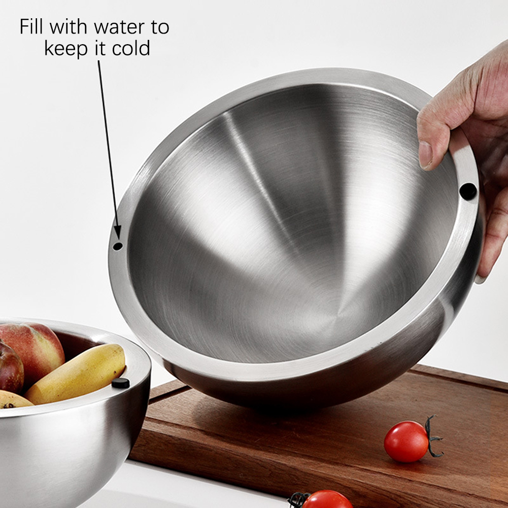 304 Thickened Salad Mixing Bow - огляд і ціна Food Storage Hot