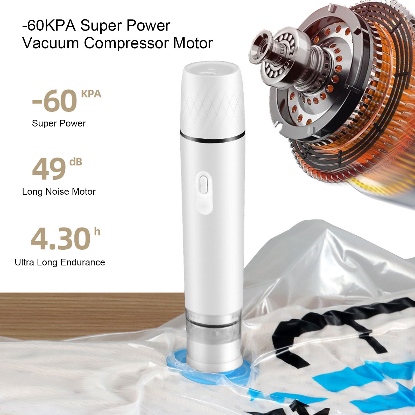 Electric Air Pump Handheld Vac - огляд і ціна Food Storage Vacuum Seal