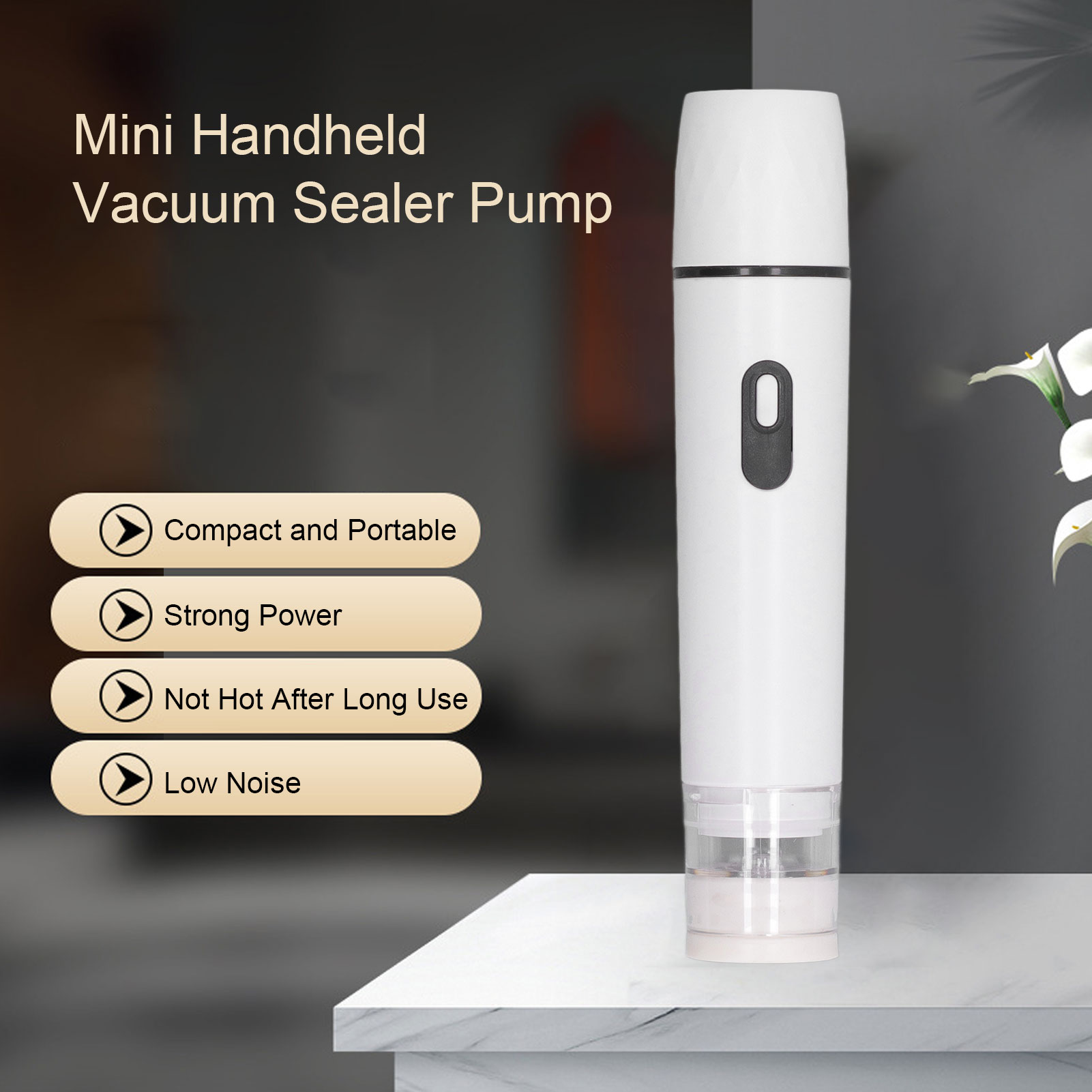 Electric Air Pump Handheld Vac - огляд і ціна Food Storage Vacuum Seal