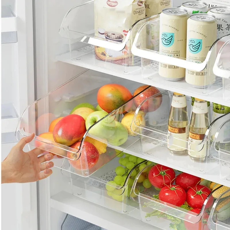 yes1/2pcs Fridge Organizer Ref - огляд і ціна Food Storage Kitchen Cabinet