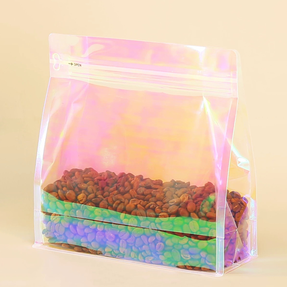 100pcs Pink Rainbow Laser Holo - огляд і ціна Food Storage In Mylar Bags