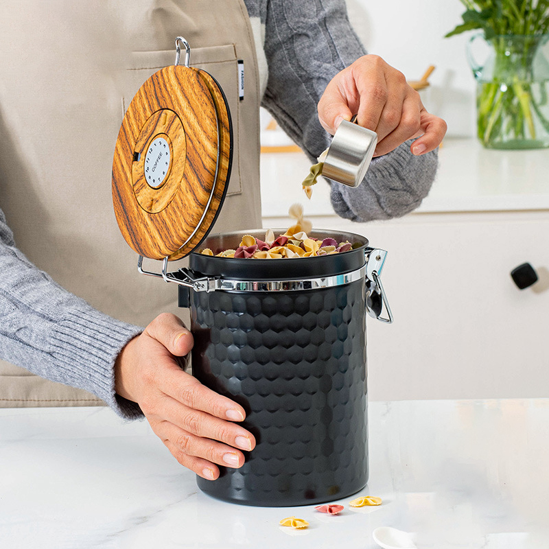 Kitchen Stainless Steel Coffee - огляд і ціна Food Storage In Stainless Steel