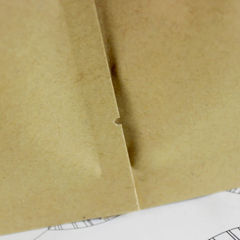 8*12cm Open Top Brown Kraft Pa - огляд і ціна Food Storage In Mylar Bags