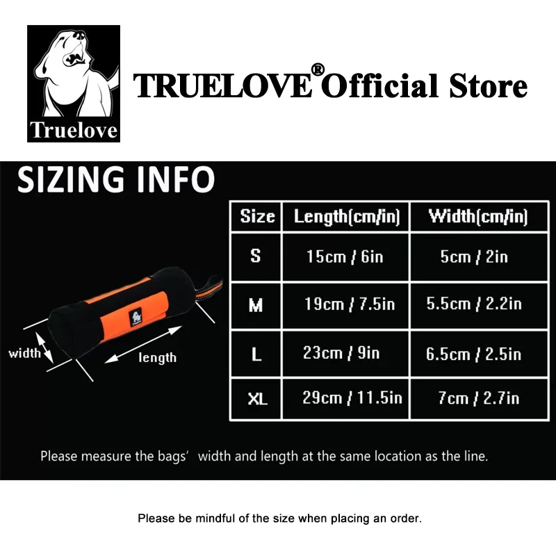 Truelove Dog Training Retrieve - огляд і ціна Food Storage Zipper