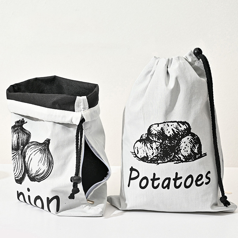 Potato Onion Garlic Pattern St - огляд і ціна Food Storage Zipper