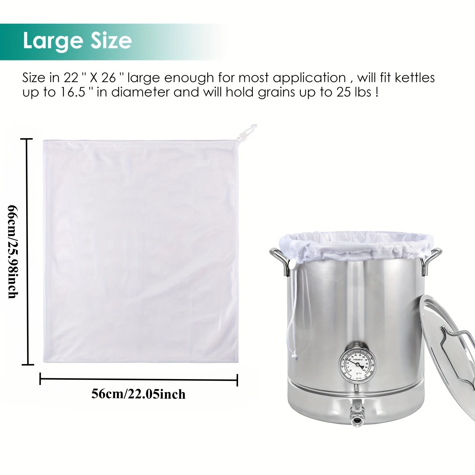 Reusable filter bags, suitable - огляд і ціна Produce Bag Reusable Mesh