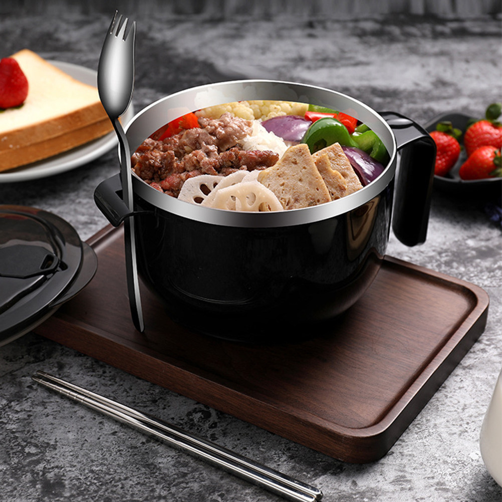 1Set Stainless Steel Rice Bowl - огляд і ціна Food Storage In Stainless Steel