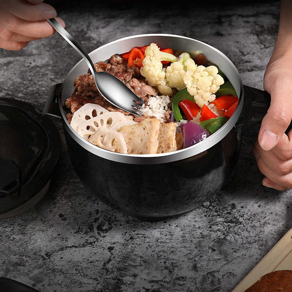1Set Stainless Steel Rice Bowl - огляд і ціна Food Storage In Stainless Steel
