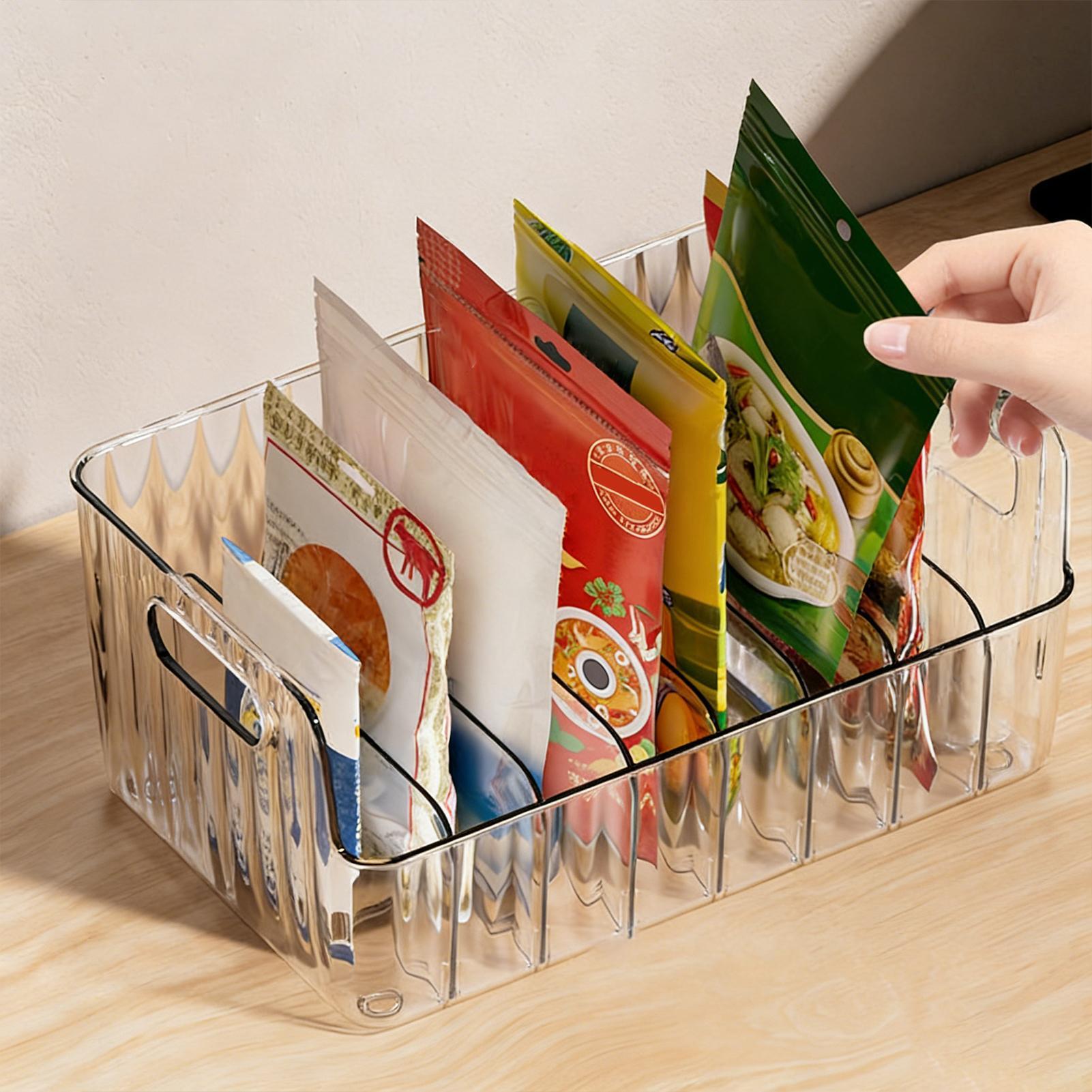 Spices Rack Transparent Divide - огляд і ціна Food Storage Kitchen Cabinet