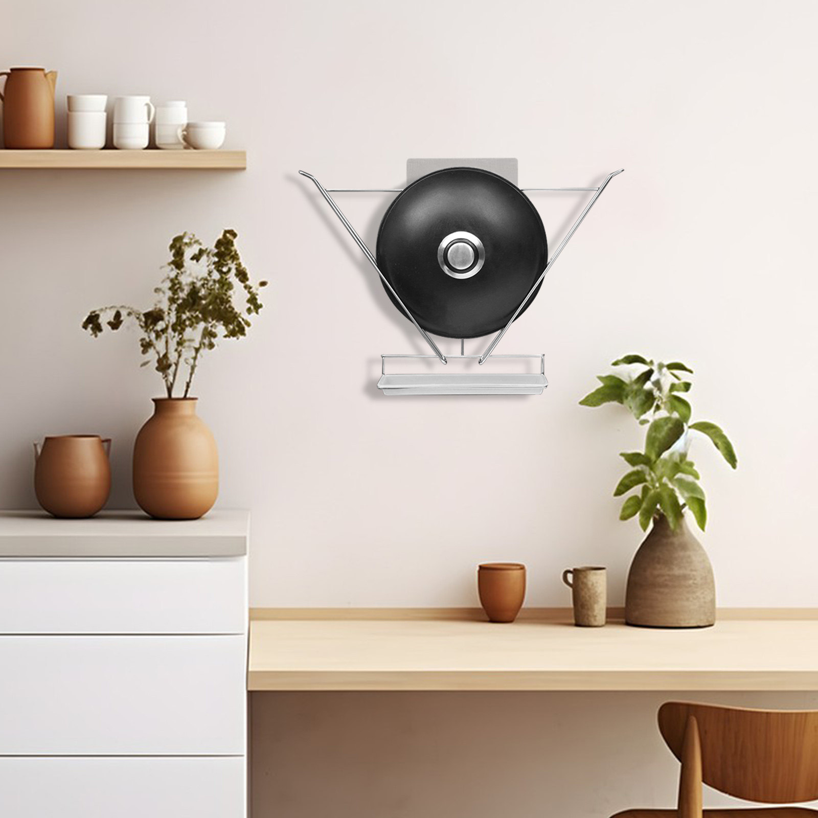 Pot Lid Organizer Wall Mounted - огляд і ціна Food Storage In Stainless Steel