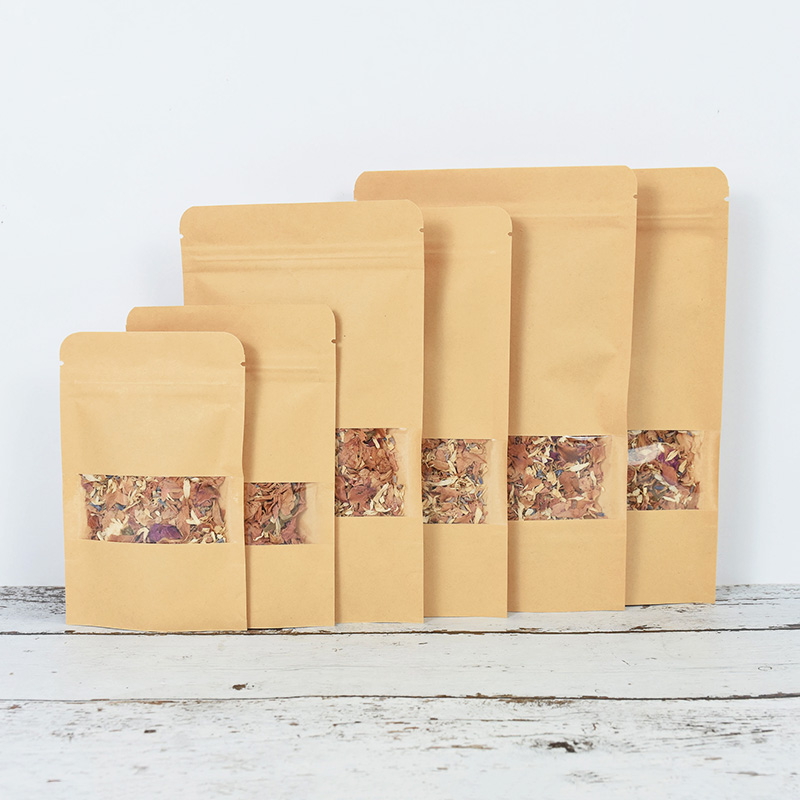 20/50pcs Kraft Paper Zip Lock  - огляд і ціна Food Storage Zipper