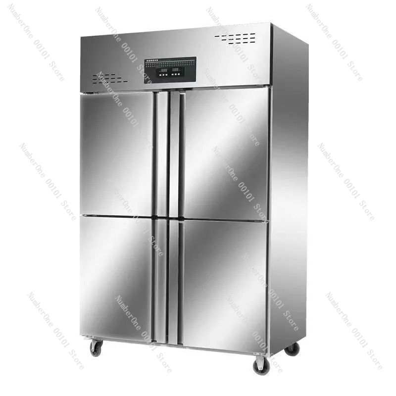 4-Door Commercial Freezer Refr - огляд і ціна Food Storage In Restaurant