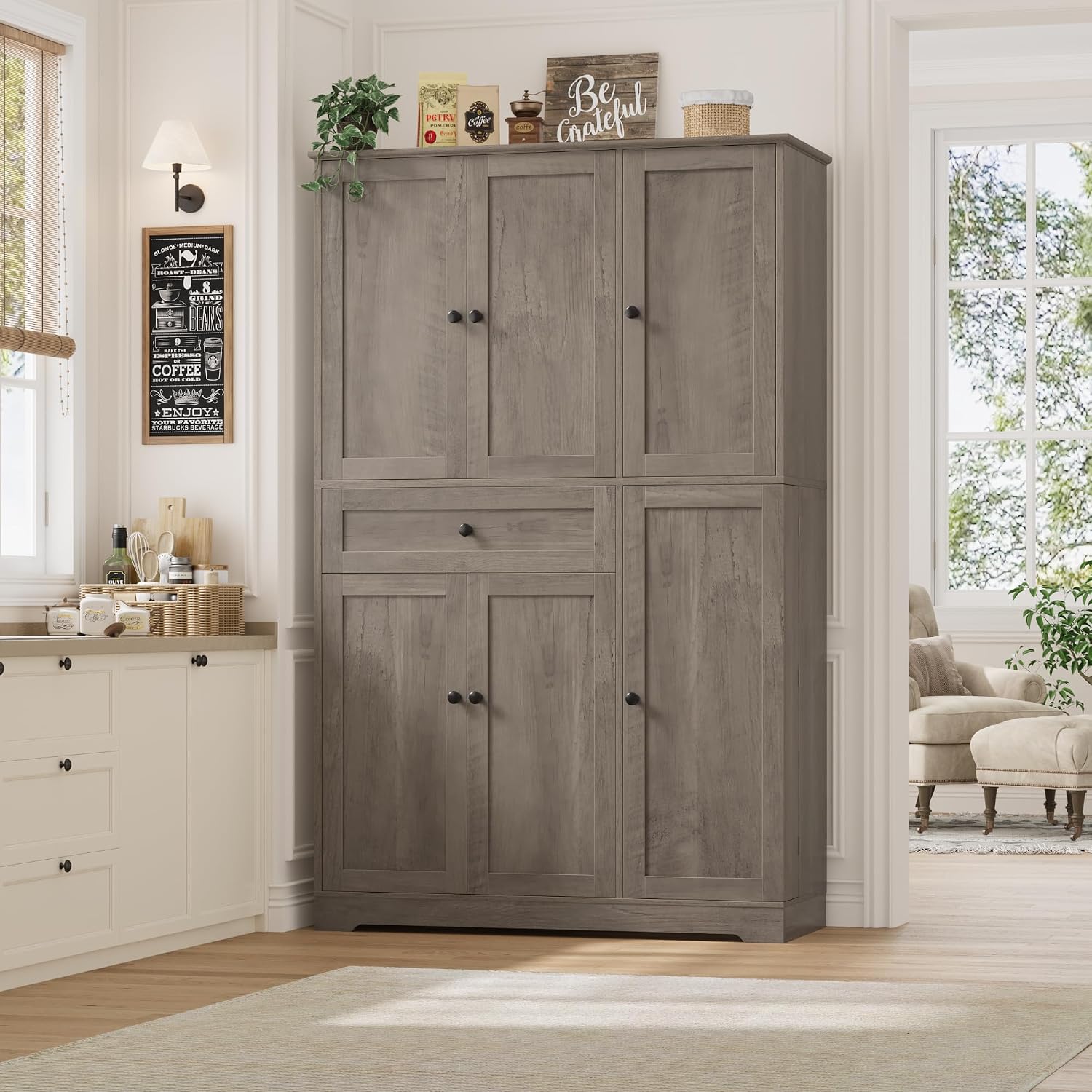Kitchen Pantry Storage Cabinet - огляд і ціна Food Storage Kitchen Cabinet