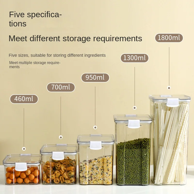 Sealed Jars For Kitchen Storag - огляд і ціна Airtight Cereal Jar