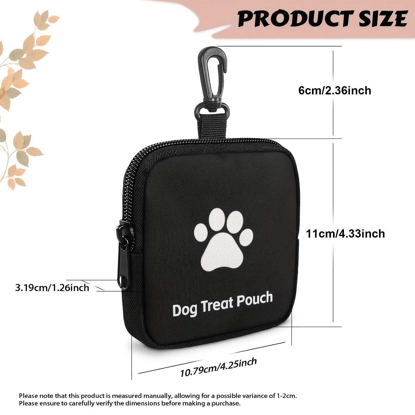 Dog Training Treat Pouch,Trave - огляд і ціна Food Storage Zipper