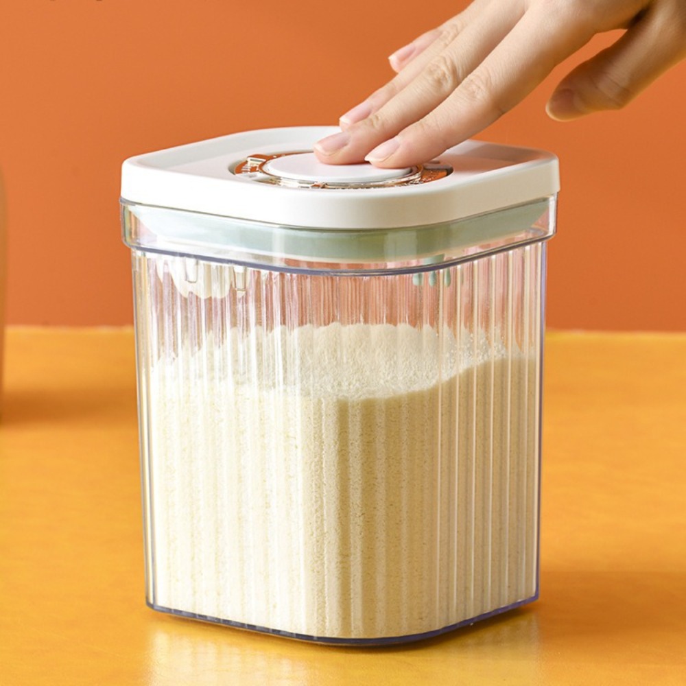 Stripe Pattern Milk Powder Sto - огляд і ціна Airtight Cereal Jar