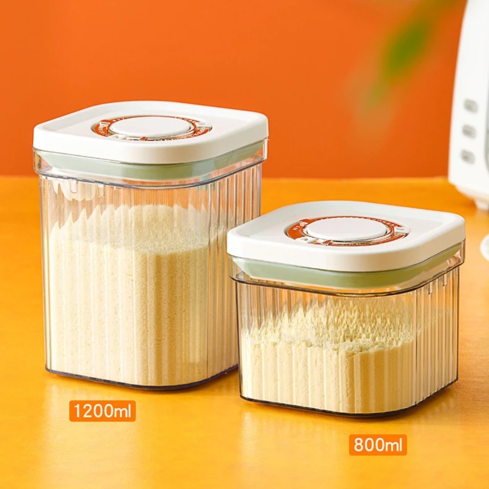 Stripe Pattern Milk Powder Sto - огляд і ціна Airtight Cereal Jar