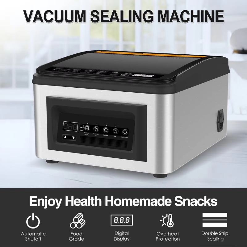 Tabletop Electric Vacuum Seale - огляд і ціна Food Storage Vacuum Seal