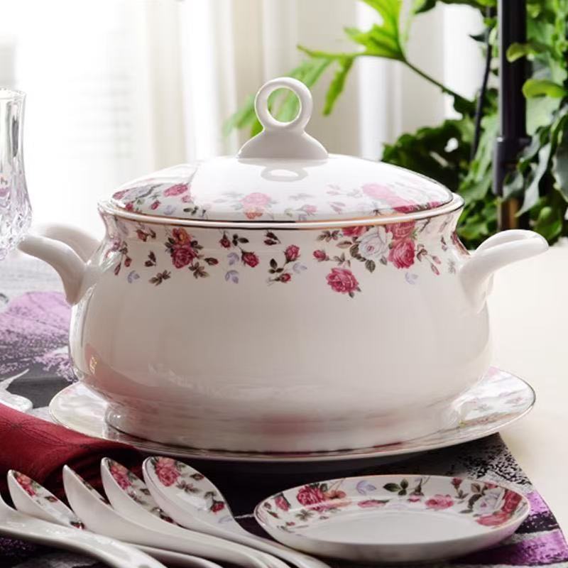 9 Inch, Bone China Tureen for  - огляд і ціна Food Storage In Plants