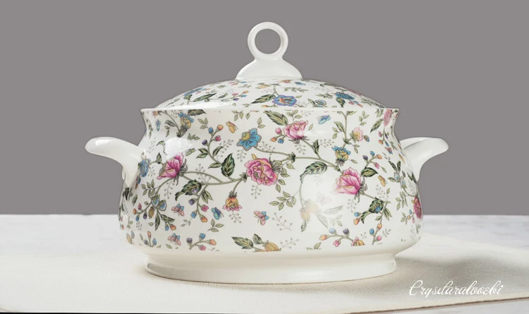 9 Inch, Bone China Tureen for  - огляд і ціна Food Storage In Plants
