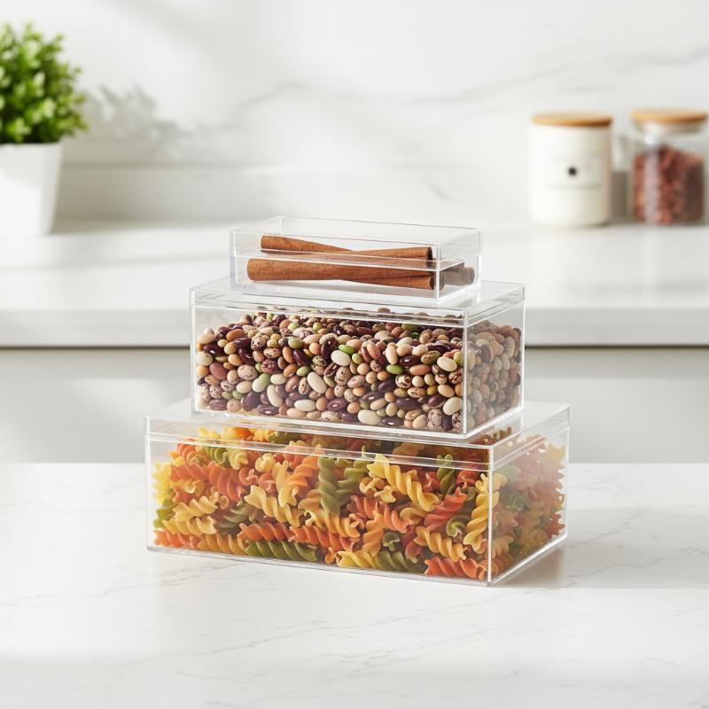 Thickened Rectangular Acrylic  - огляд і ціна Food Storage In Plants