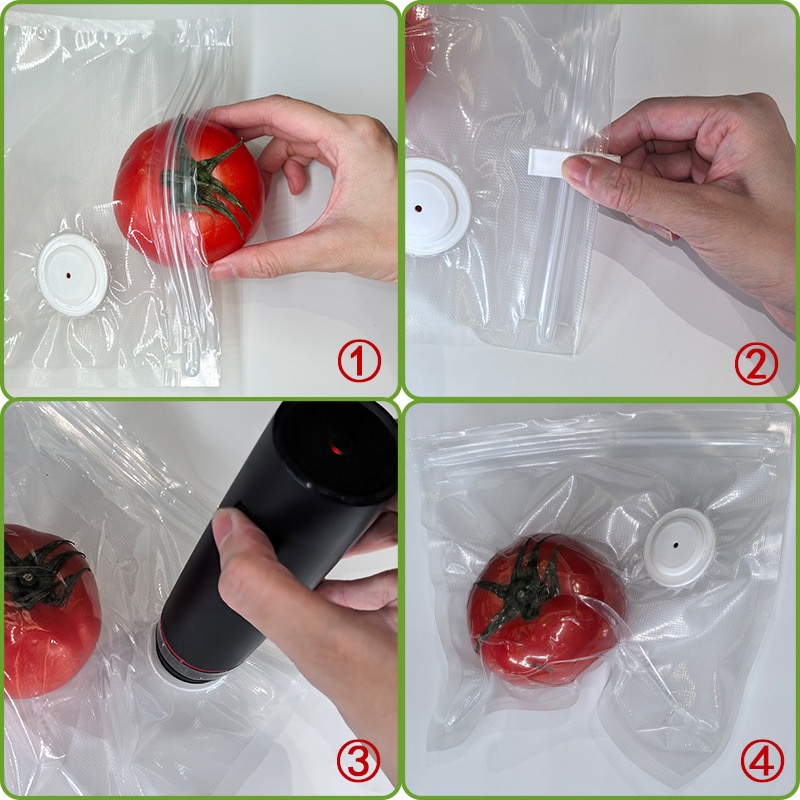 New Reusable Air Vacuum Storag - огляд і ціна Food Storage Vacuum Seal