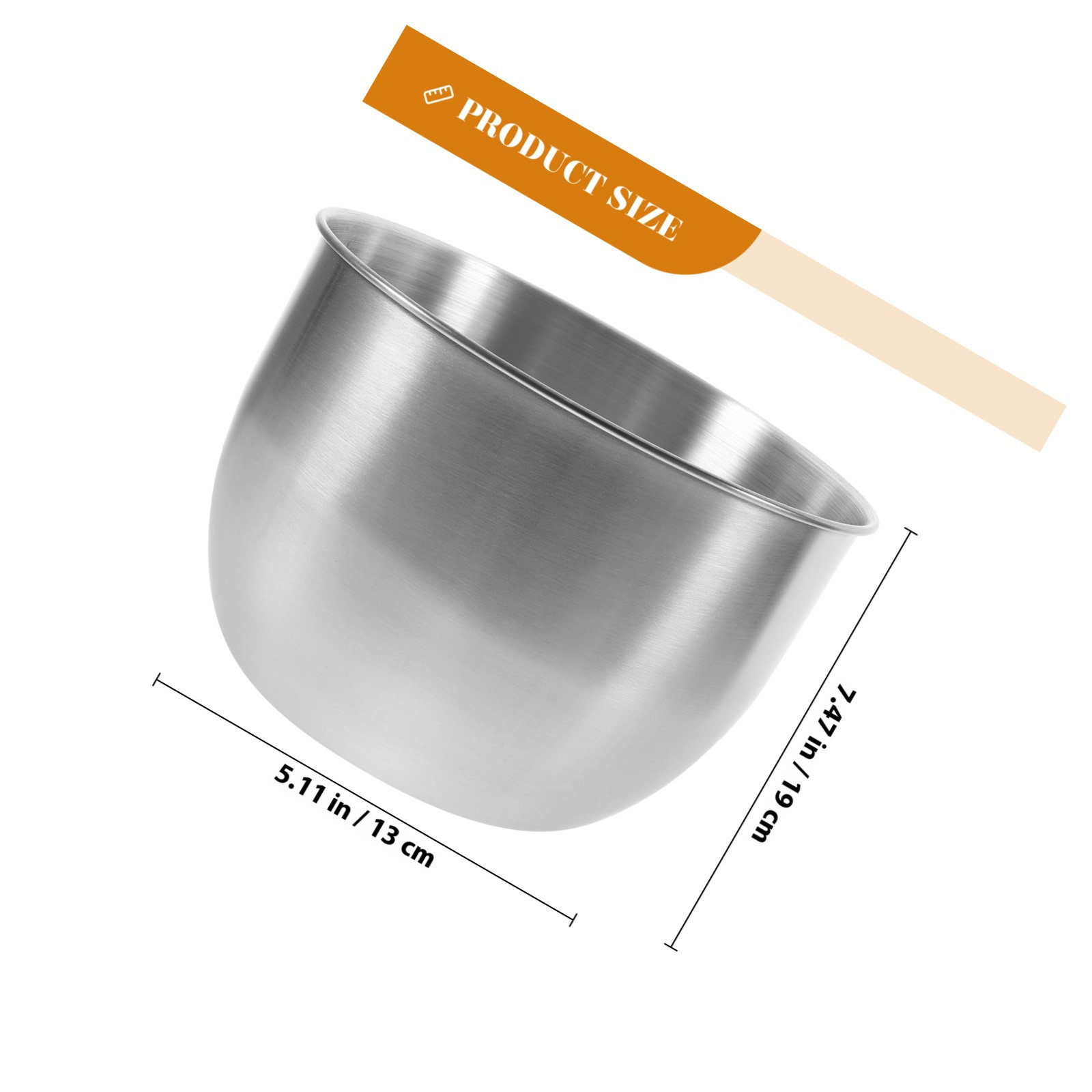 Deep Stainless Steel Mixing Bo - огляд і ціна Food Storage In Stainless Steel