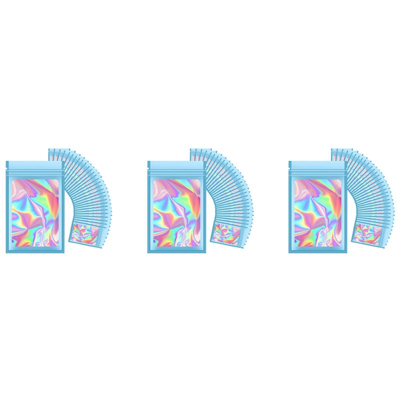 ABWZ-300Pcs Resealable Hologra - огляд і ціна Food Storage In Mylar Bags