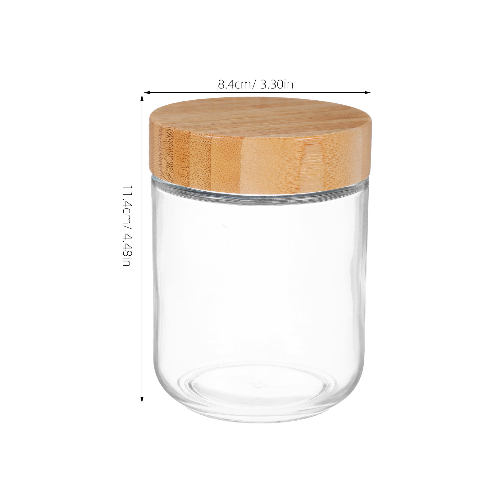 4Pcs Glass Kitchen Storage Jar - огляд і ціна Food Storage Airtight