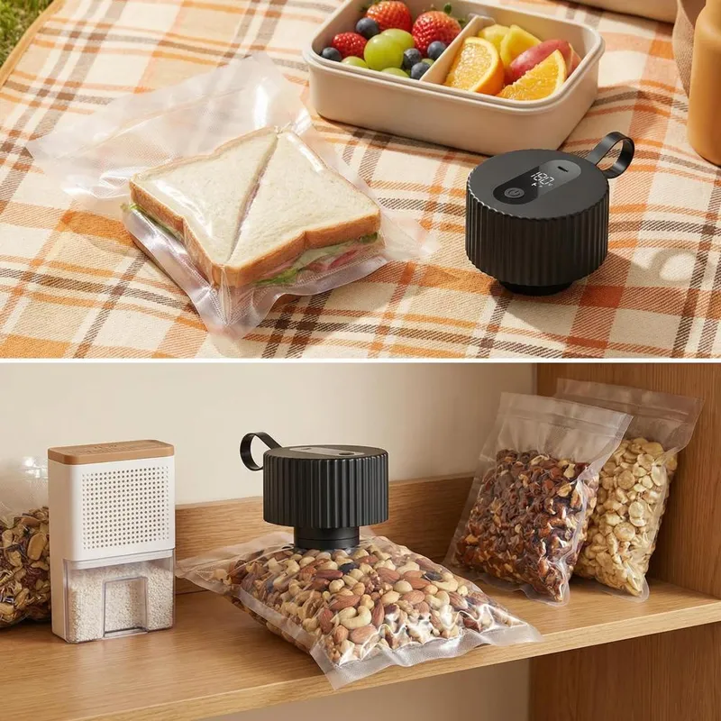Electric Mason Jar Vacuum Seal - огляд і ціна Food Storage Vacuum Seal
